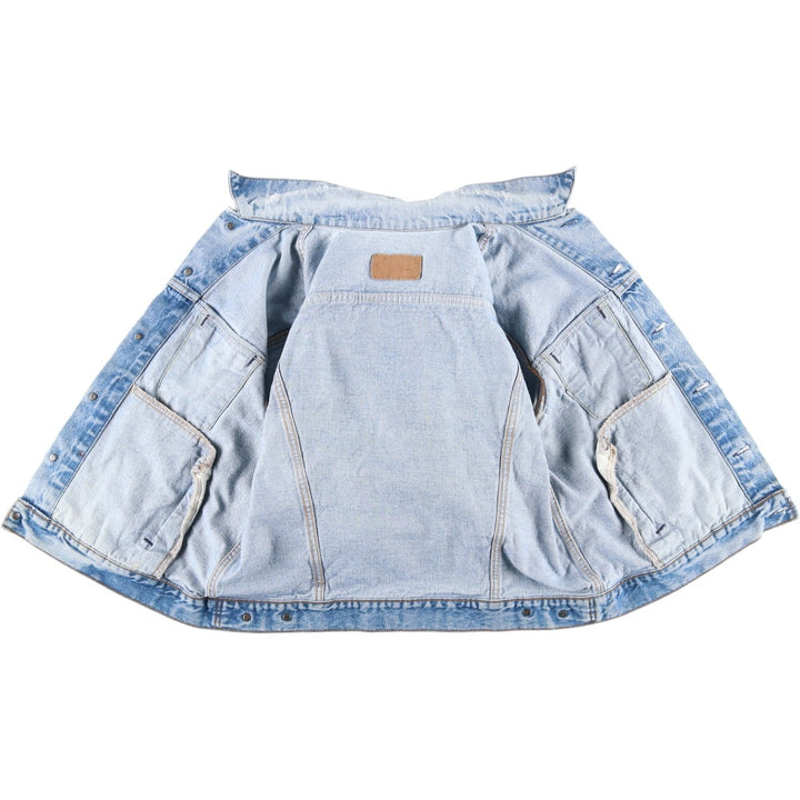 Levi's denim jacket, denim jacket, men's size M unclear blue type Vintage Second Hand