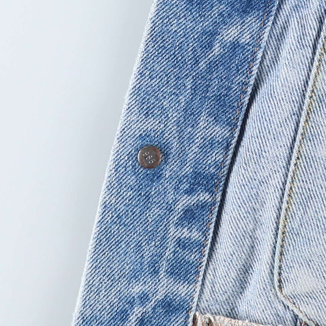 Levi's denim jacket, denim jacket, men's size M unclear blue type Vintage Second Hand