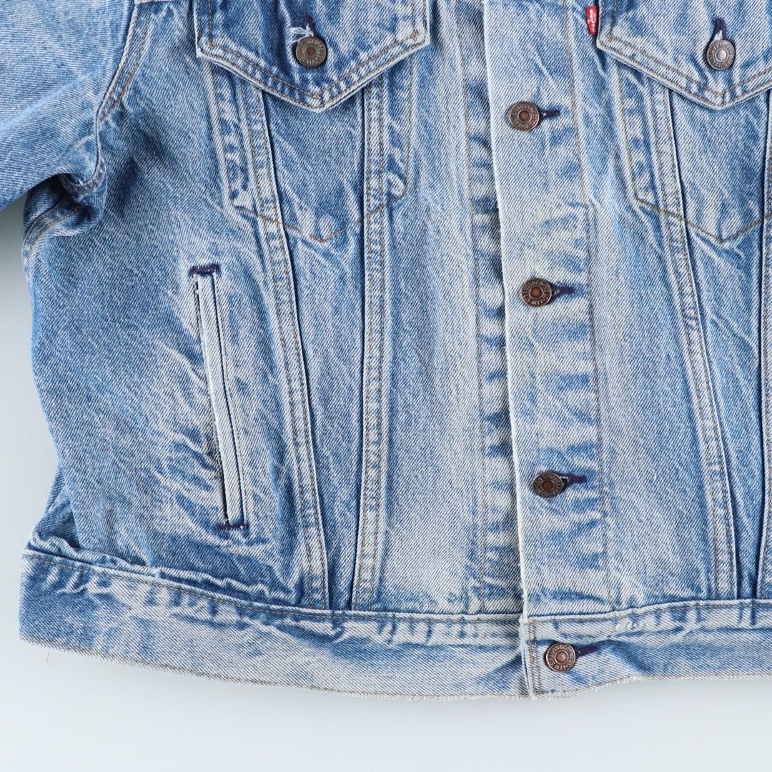 Levi's denim jacket, denim jacket, men's size M unclear blue type Vintage Second Hand