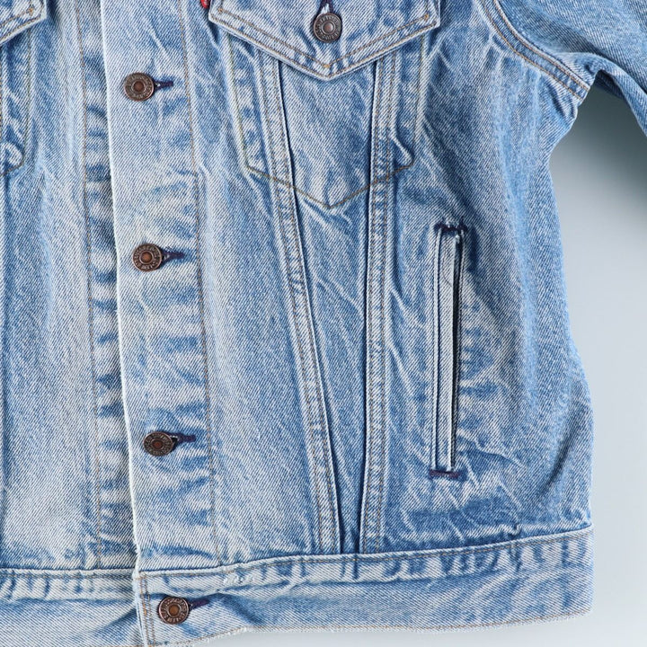 Levi's denim jacket, denim jacket, men's size M unclear blue type Vintage Second Hand