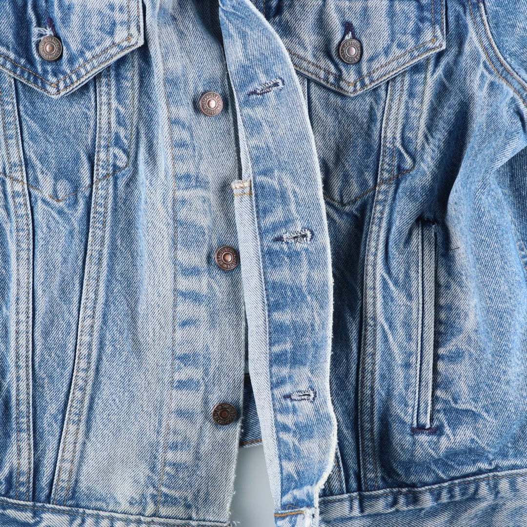 Levi's denim jacket, denim jacket, men's size M unclear blue type Vintage Second Hand