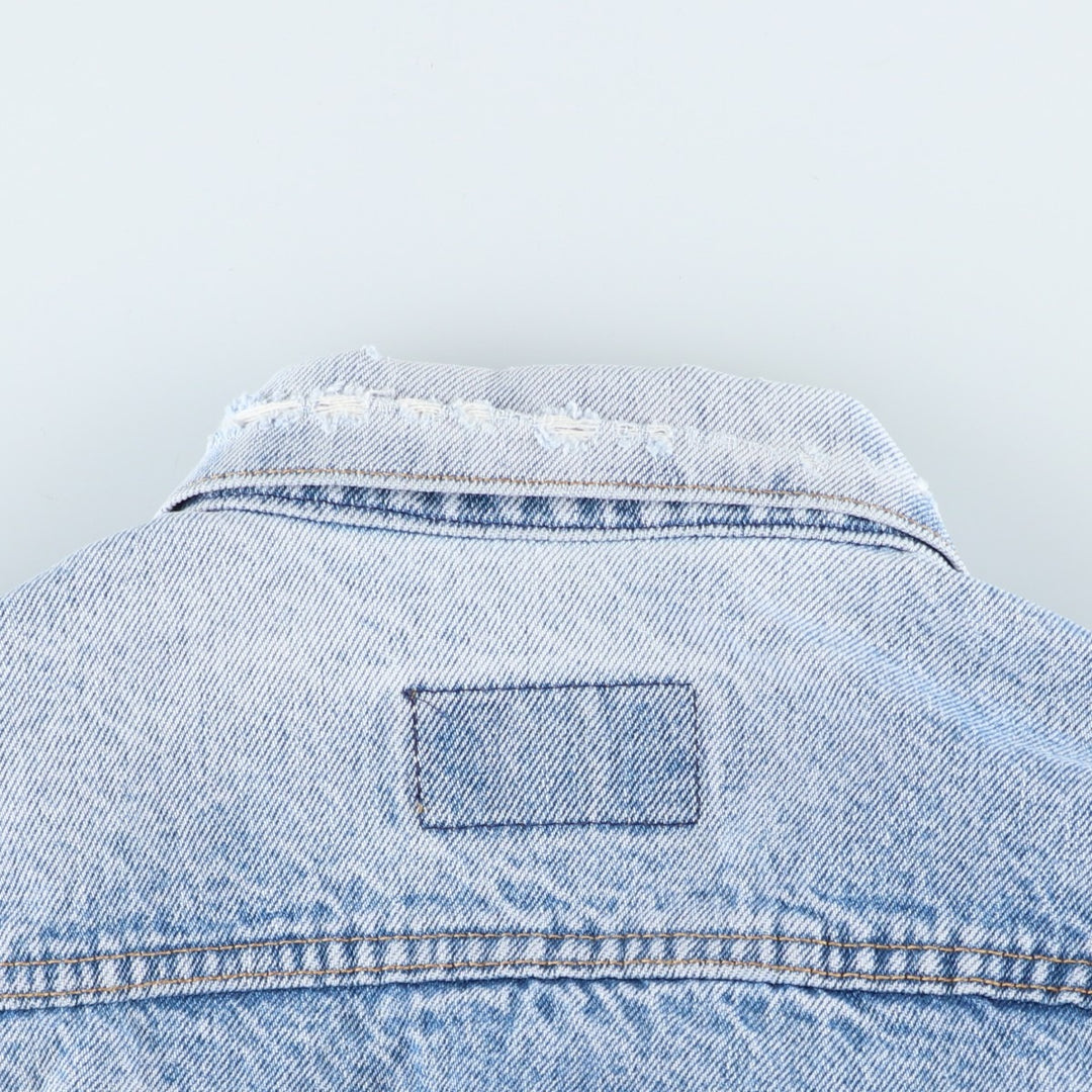 Levi's denim jacket, denim jacket, men's size M unclear blue type Vintage Second Hand