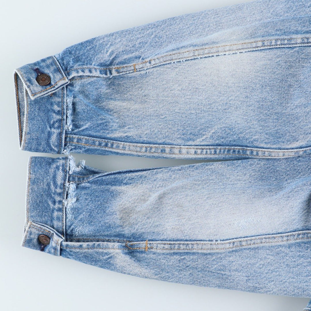Levi's denim jacket, denim jacket, men's size M unclear blue type Vintage Second Hand