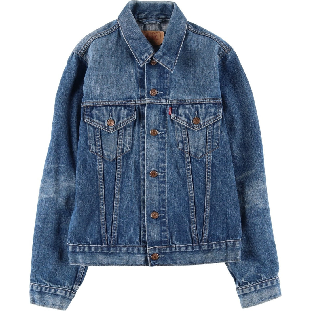 2000'S Levi's Euro Model Denim Jacket, Men's Size L cotton blue type Vintage Second Hand