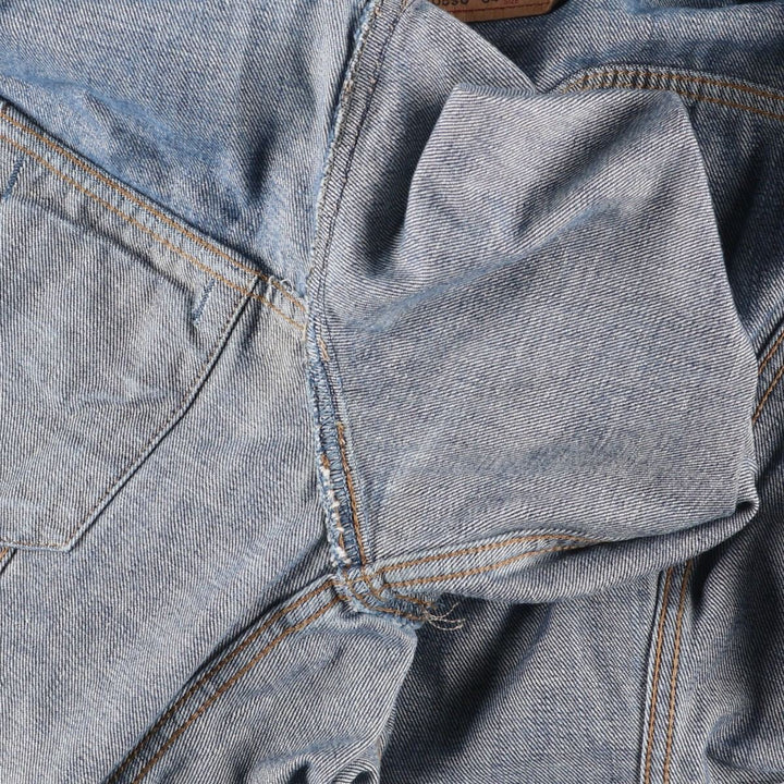 2000'S Levi's Euro Model Denim Jacket, Men's Size L cotton blue type Vintage Second Hand