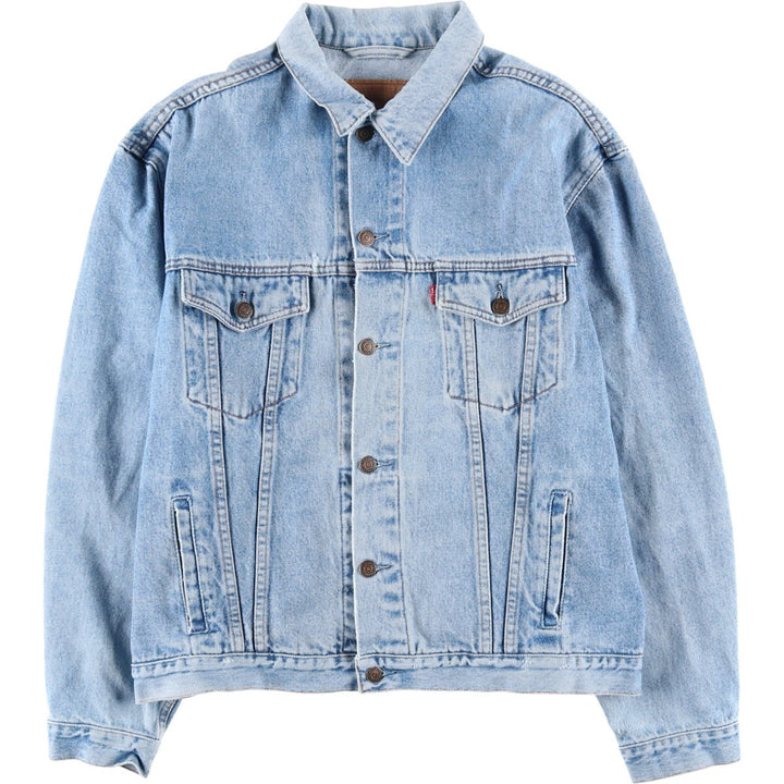 Levi's Euro Model Denim Jacket, Made in England, Men's XL cotton blue type Vintage Second Hand