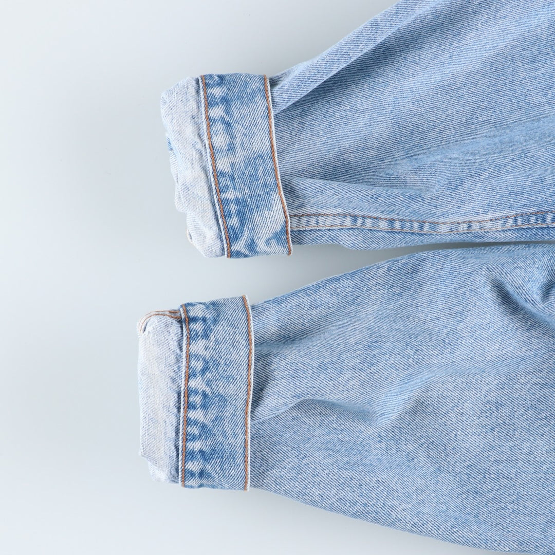 Levi's Euro Model Denim Jacket, Made in England, Men's XL cotton blue type Vintage Second Hand