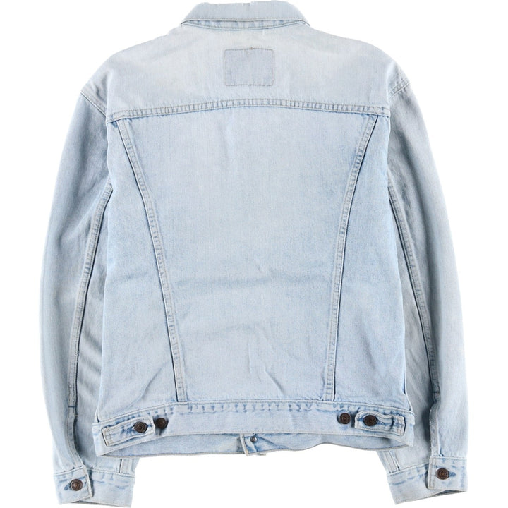 90'S Levi's 70503-0211 Denim Jacket, Men's Size L, Vintage cotton Blue type light blue Vintage Second Hand