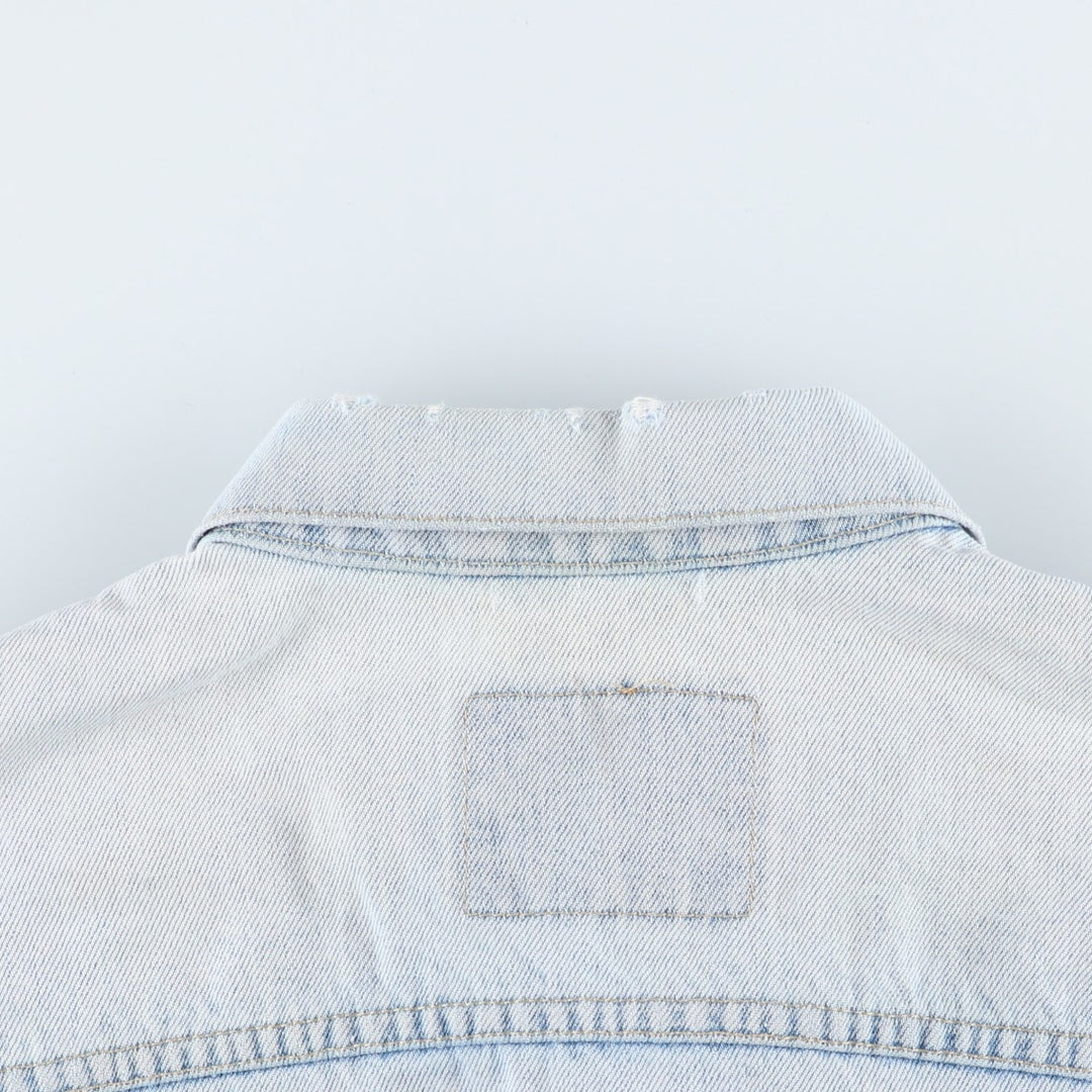 90'S Levi's 70503-0211 Denim Jacket, Men's Size L, Vintage cotton Blue type light blue Vintage Second Hand