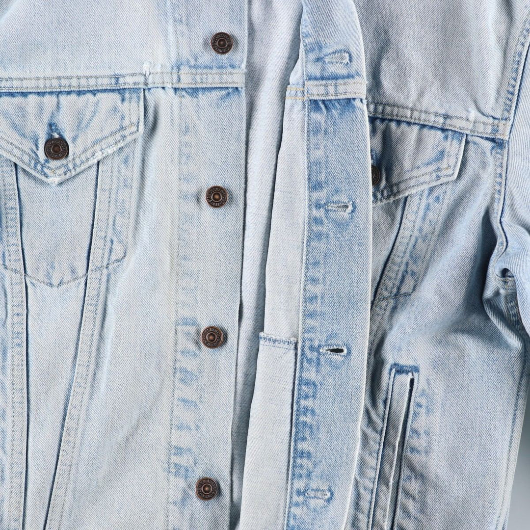 90'S Levi's 70503-0211 Denim Jacket, Men's Size L, Vintage cotton Blue type light blue Vintage Second Hand