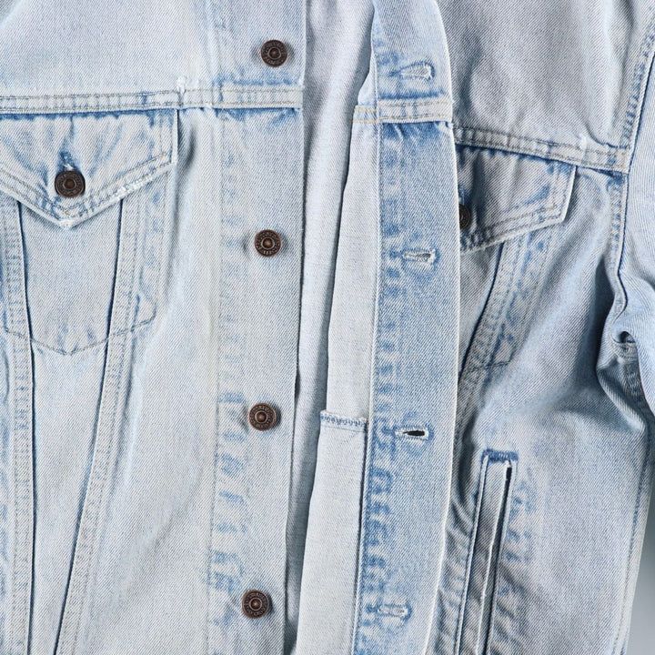 90'S Levi's 70503-0211 Denim Jacket, Men's Size L, Vintage cotton Blue type light blue Vintage Second Hand