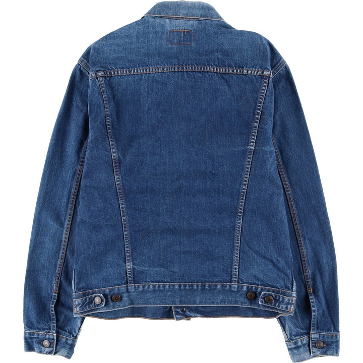 2000'S Levi's Euro Model Denim Jacket, Men's Size L cotton blue type Vintage Second Hand