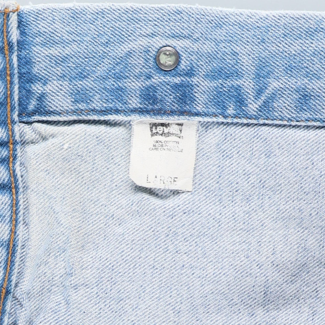 Levi's denim jacket, made in the USA, size L for men cotton blue type Vintage Second Hand