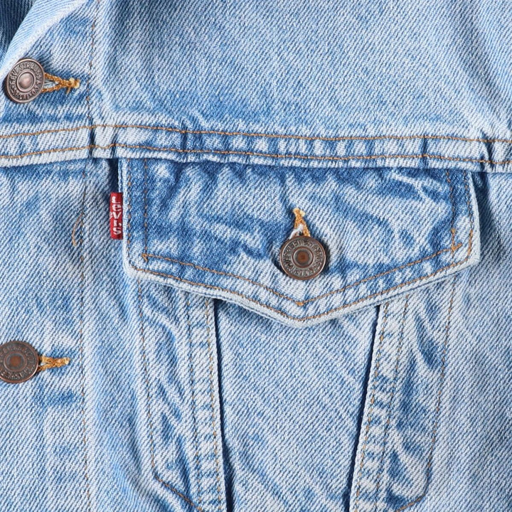 Levi's denim jacket, made in the USA, size L for men cotton blue type Vintage Second Hand