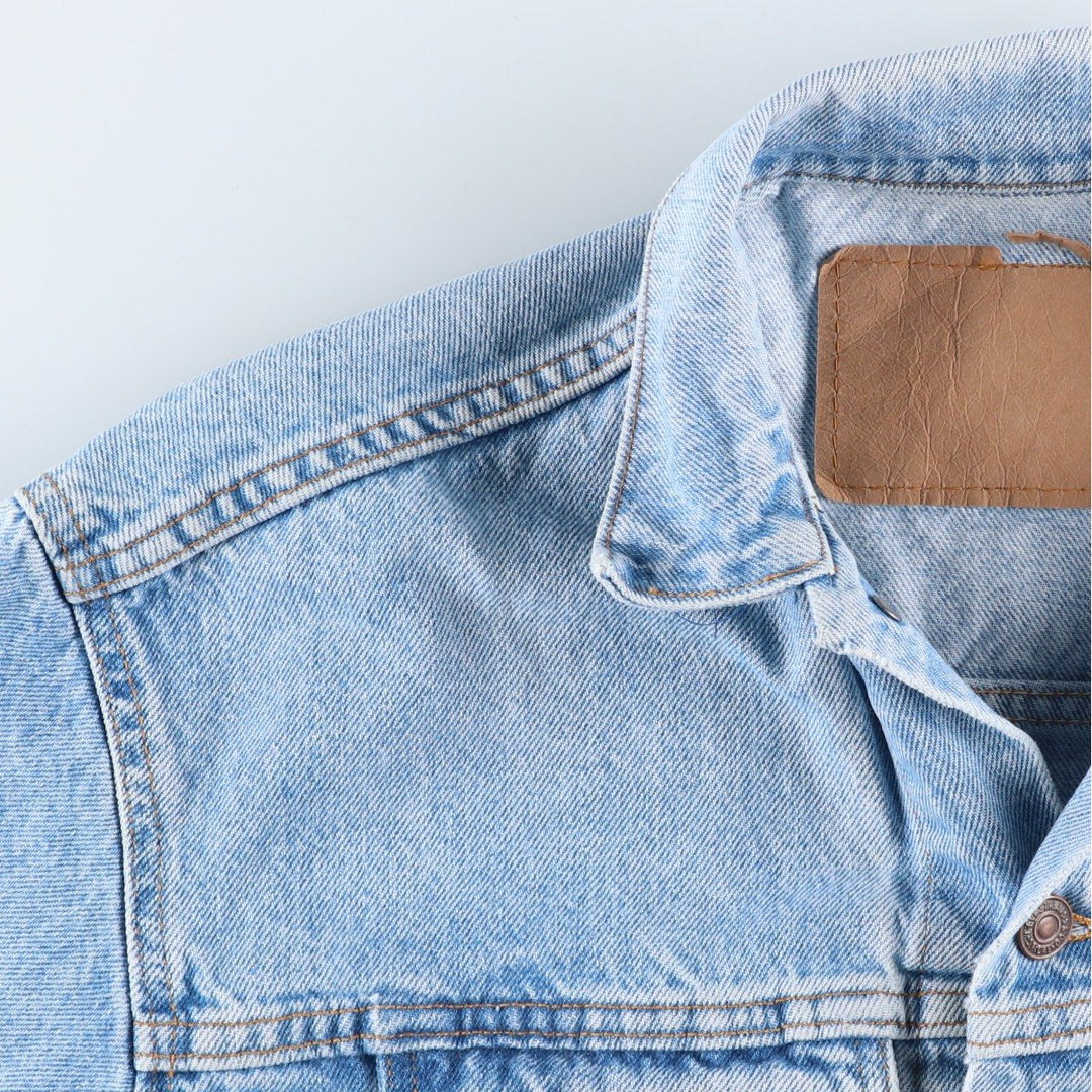 Levi's denim jacket, made in the USA, size L for men cotton blue type Vintage Second Hand