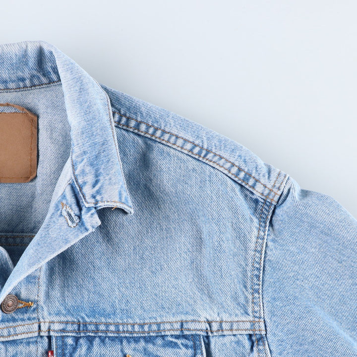 Levi's denim jacket, made in the USA, size L for men cotton blue type Vintage Second Hand