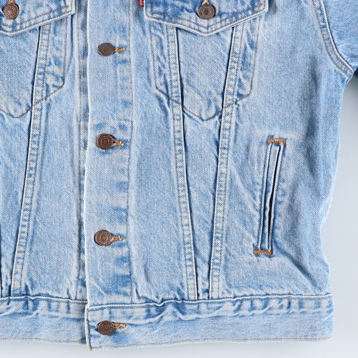 Levi's denim jacket, made in the USA, size L for men cotton blue type Vintage Second Hand