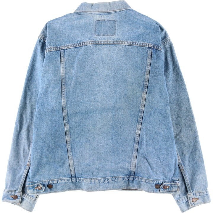 90'S Levi's 70507-4890 denim jacket, denim jacket, made in the USA, men's size L, vintage cotton blue type Vintage Second Hand