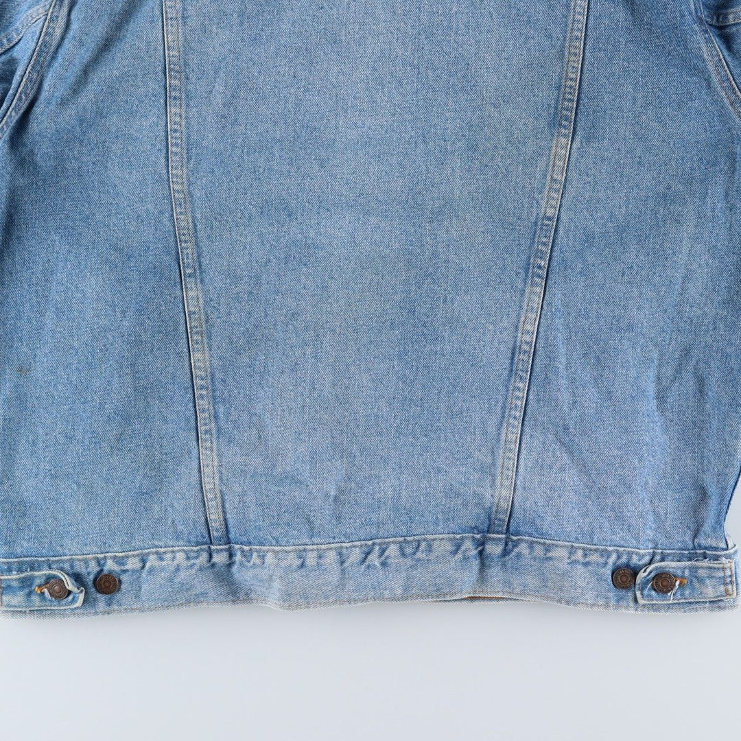 90'S Levi's 70507-4890 denim jacket, denim jacket, made in the USA, men's size L, vintage cotton blue type Vintage Second Hand