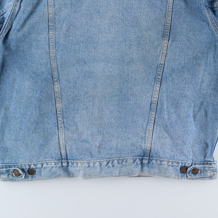 90'S Levi's 70507-4890 denim jacket, denim jacket, made in the USA, men's size L, vintage cotton blue type Vintage Second Hand