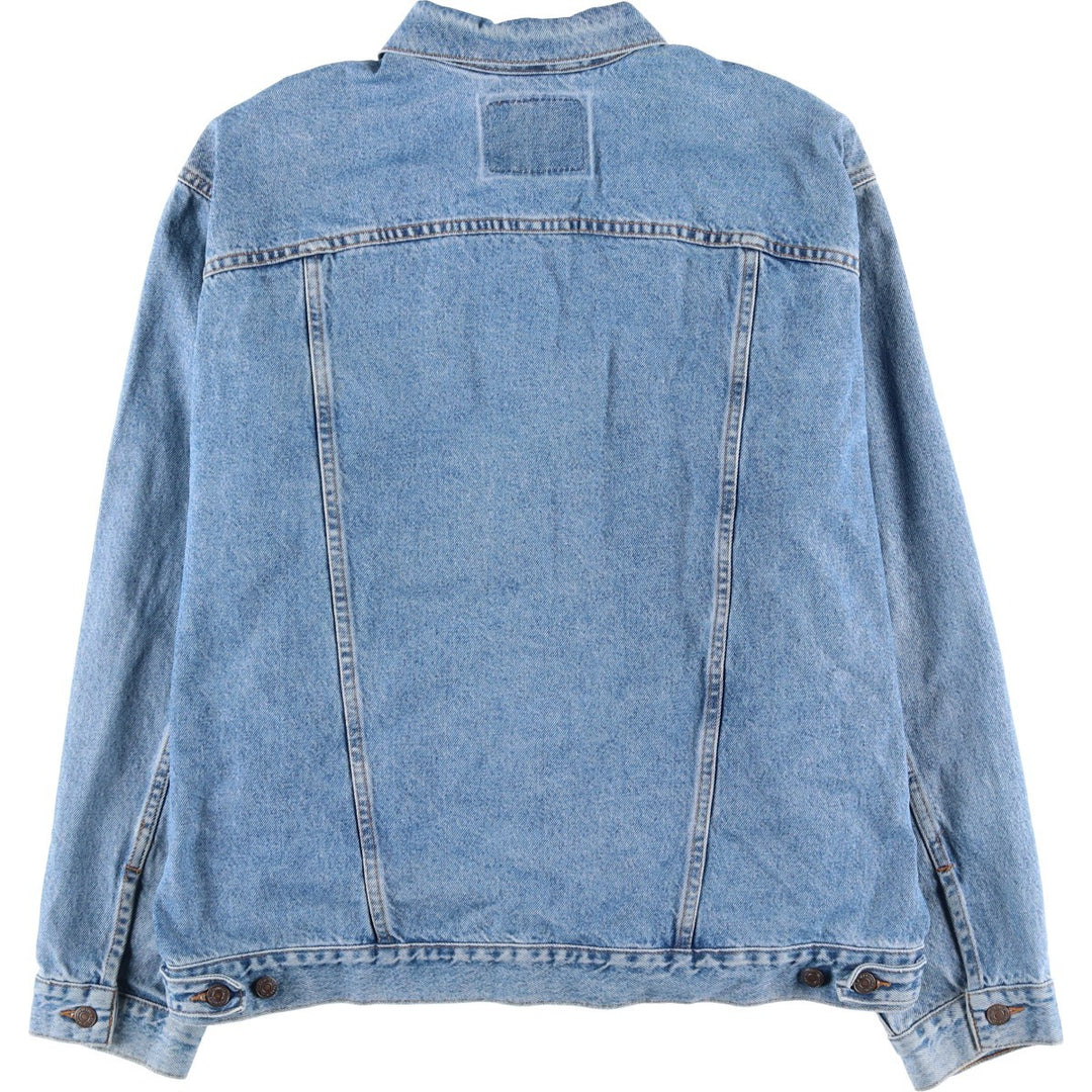 2000'S Levi's denim jacket, men's size XL cotton blue type Vintage Second Hand