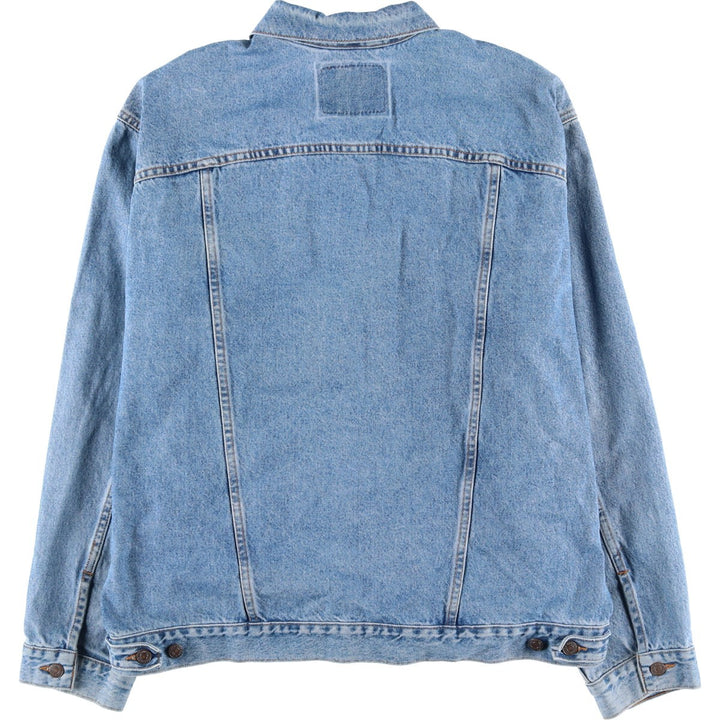 2000'S Levi's denim jacket, men's size XL cotton blue type Vintage Second Hand