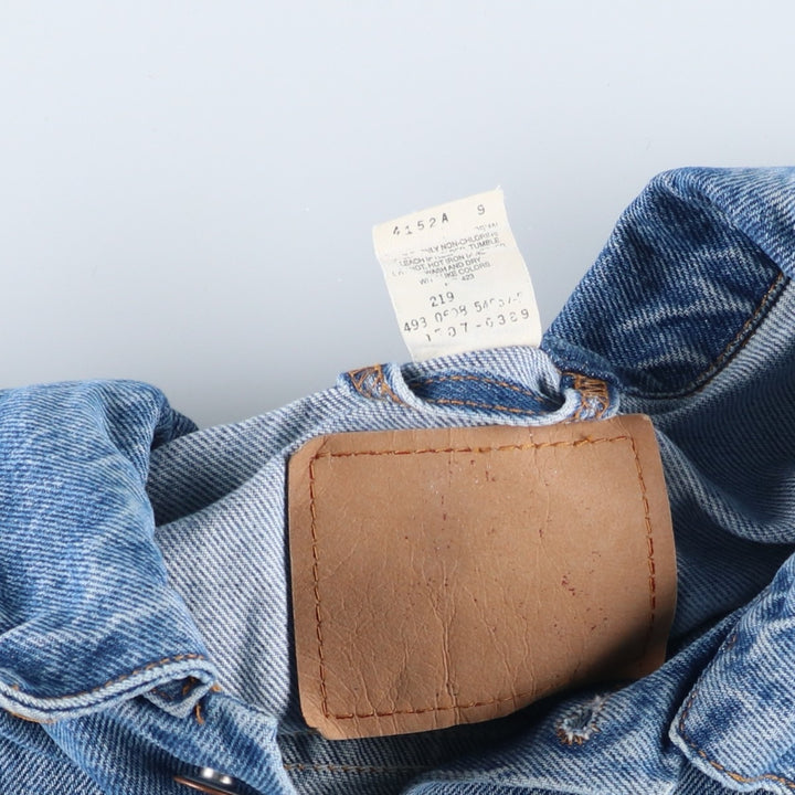 2000'S Levi's denim jacket, men's size XL cotton blue type Vintage Second Hand