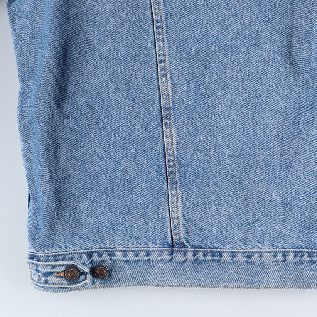 2000'S Levi's denim jacket, men's size XL cotton blue type Vintage Second Hand