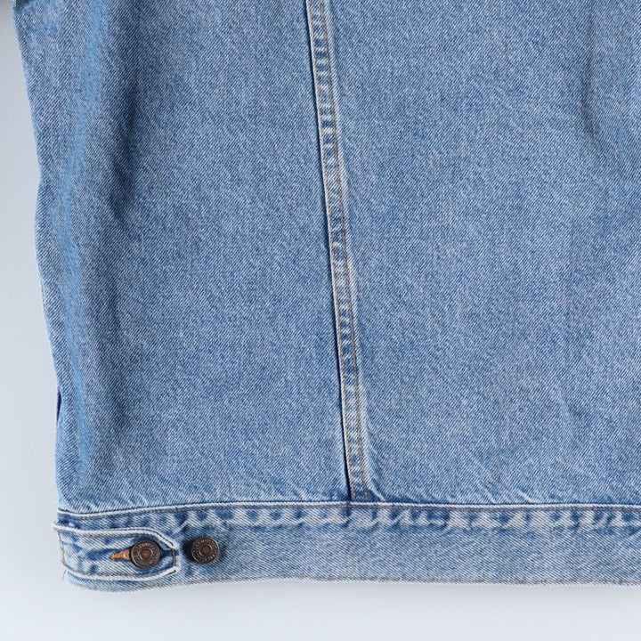 2000'S Levi's denim jacket, men's size XL cotton blue type Vintage Second Hand