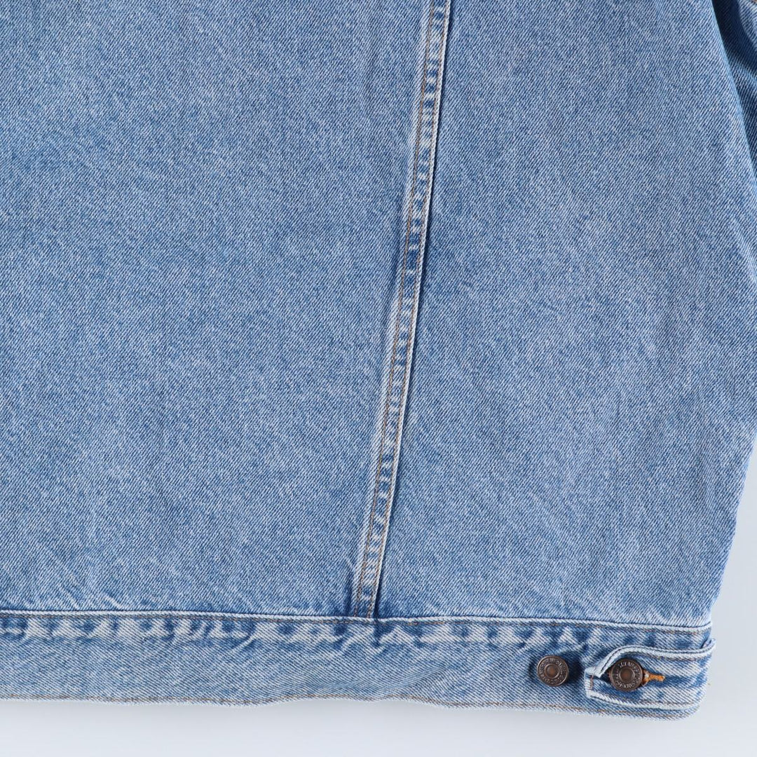 2000'S Levi's denim jacket, men's size XL cotton blue type Vintage Second Hand