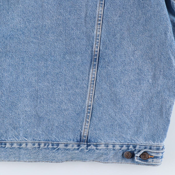 2000'S Levi's denim jacket, men's size XL cotton blue type Vintage Second Hand