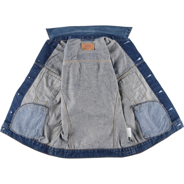 Levi's Euro Model Remake Denim Jacket, Men's XL cotton blue type Vintage Second Hand