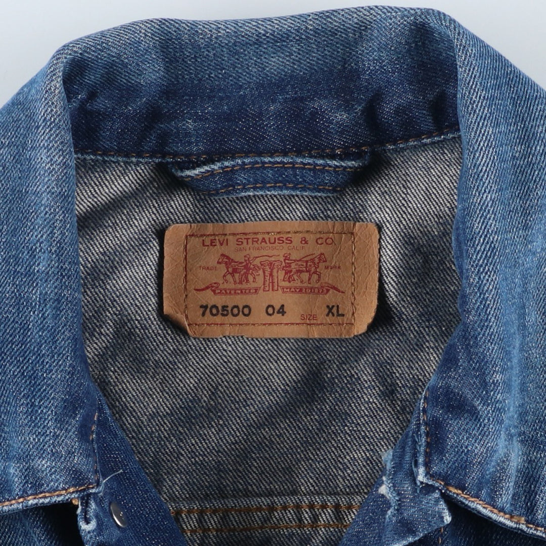 Levi's Euro Model Remake Denim Jacket, Men's XL cotton blue type Vintage Second Hand