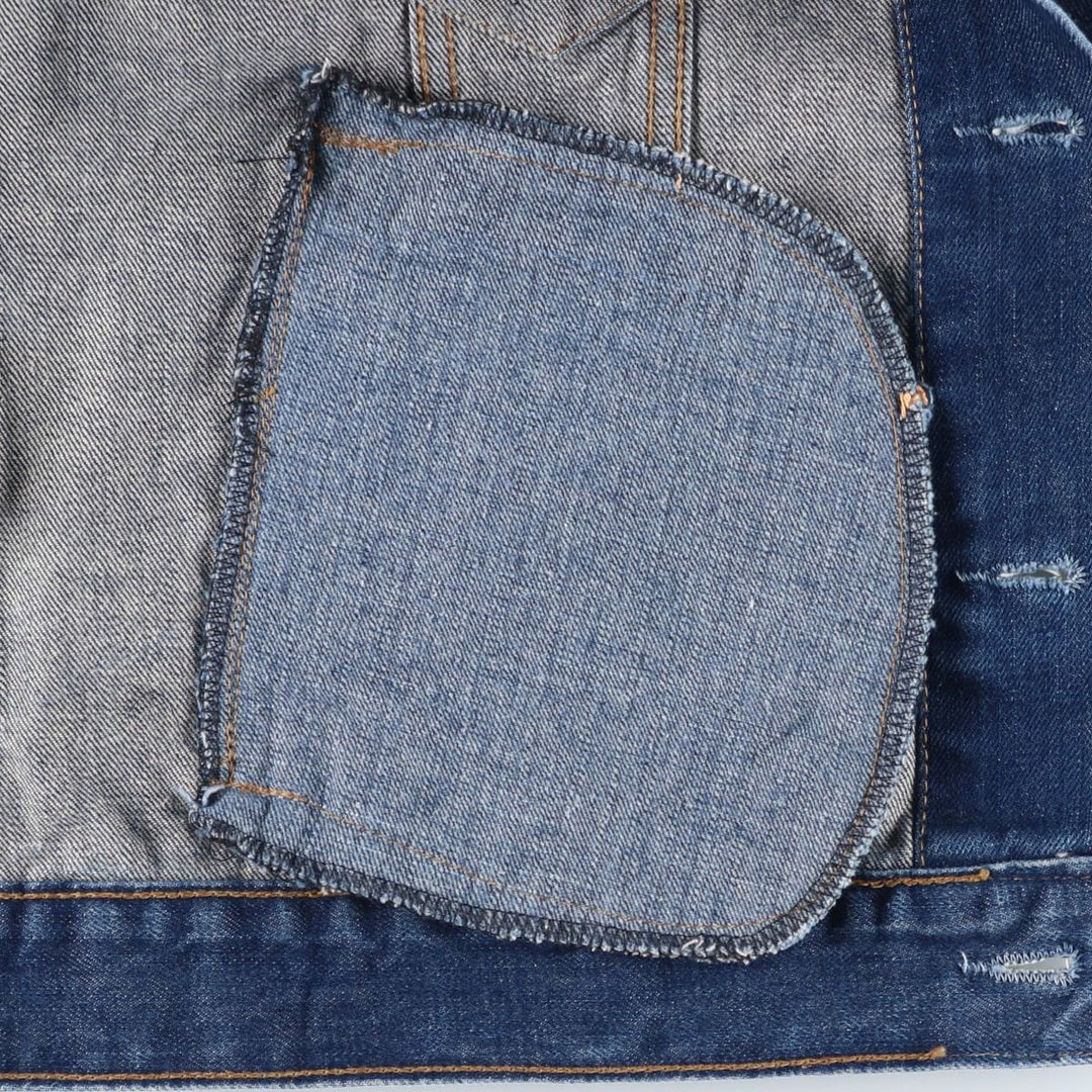 Levi's Euro Model Remake Denim Jacket, Men's XL cotton blue type Vintage Second Hand