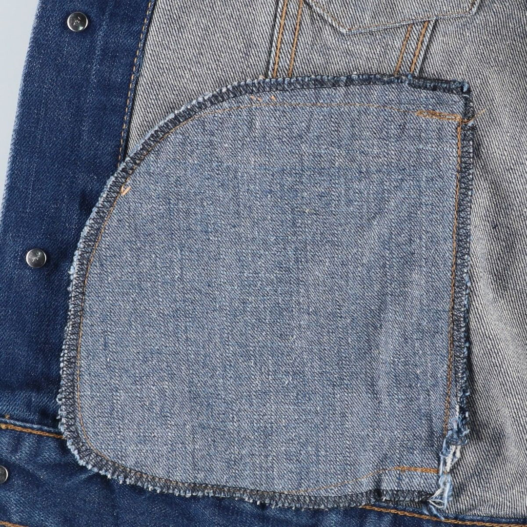 Levi's Euro Model Remake Denim Jacket, Men's XL cotton blue type Vintage Second Hand