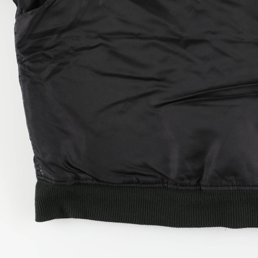 Civilian CWU-type padded military jacket, men's size XL unclear black type Vintage Second Hand
