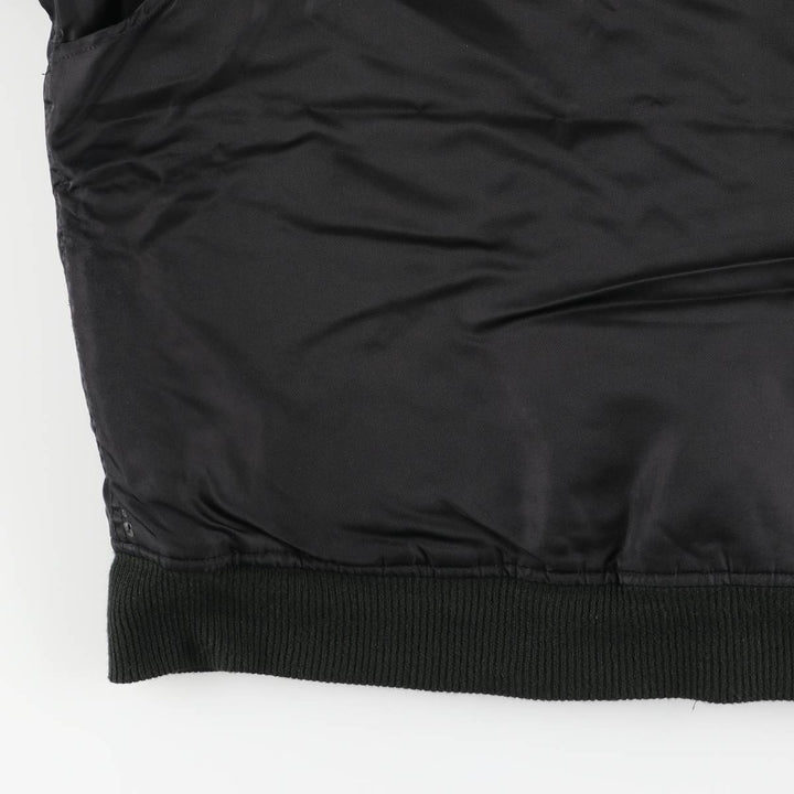 Civilian CWU-type padded military jacket, men's size XL unclear black type Vintage Second Hand