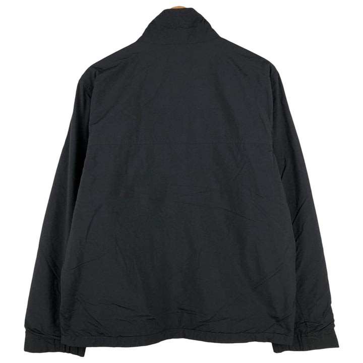 Eddie Bauer padded puffer jacket, men's size M Nylon black type Vintage Second Hand