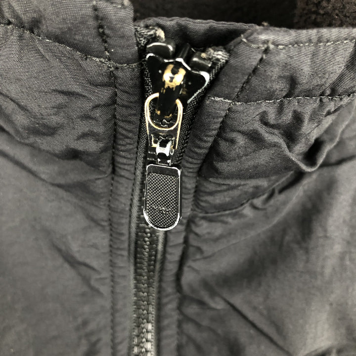 Eddie Bauer padded puffer jacket, men's size M Nylon black type Vintage Second Hand
