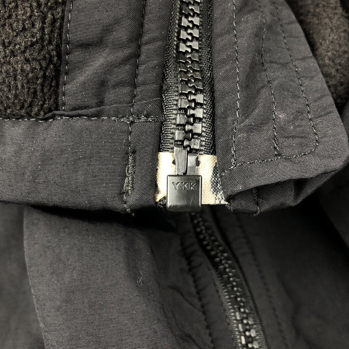Eddie Bauer padded puffer jacket, men's size M Nylon black type Vintage Second Hand