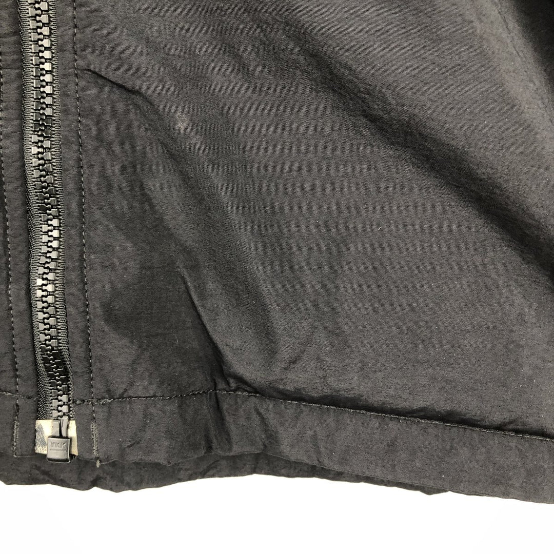Eddie Bauer padded puffer jacket, men's size M Nylon black type Vintage Second Hand
