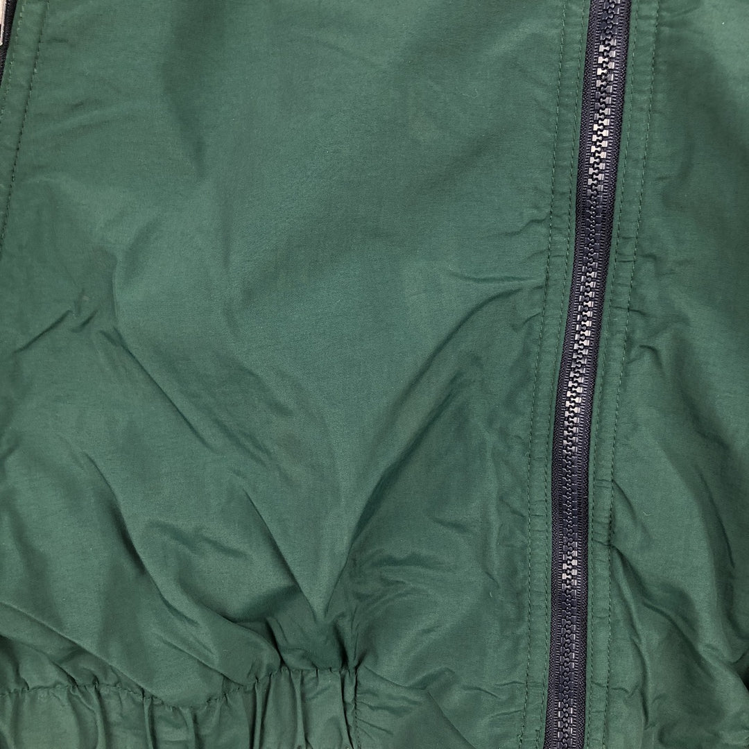 90s-00'S Eddie Bauer padded puffer jacket, men's size XL Nylon dark green Vintage Second Hand