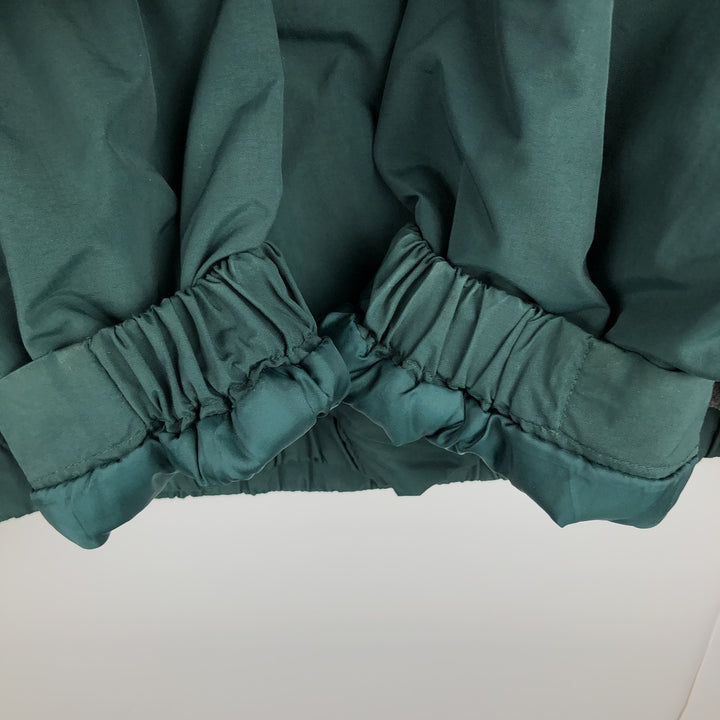 90s-00'S Eddie Bauer padded puffer jacket, men's size XL Nylon dark green Vintage Second Hand
