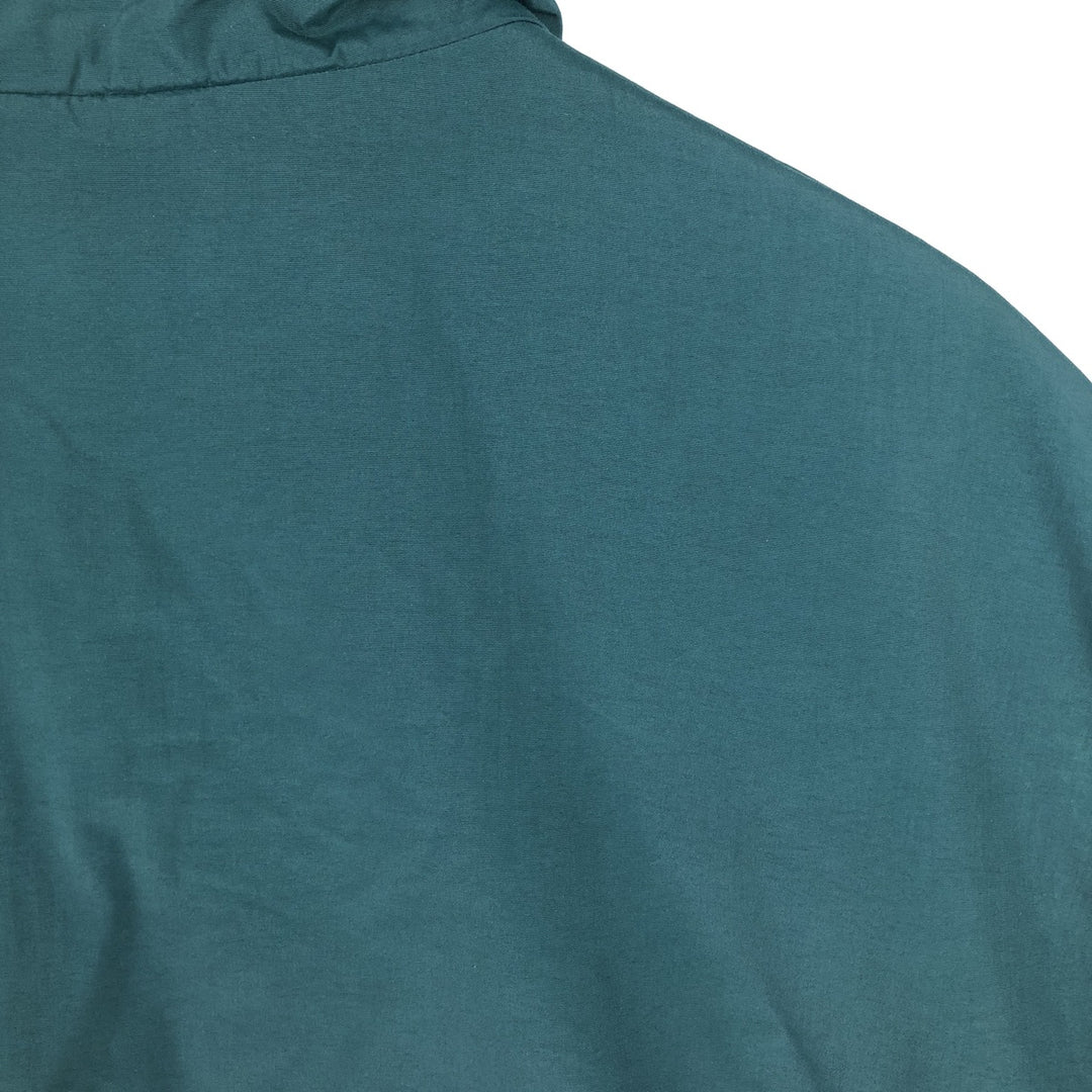 90s-00'S Eddie Bauer padded puffer jacket, men's size XL Nylon dark green Vintage Second Hand