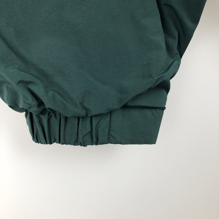 90s-00'S Eddie Bauer padded puffer jacket, men's size XL Nylon dark green Vintage Second Hand