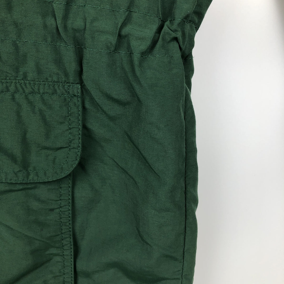 Vintage 80s-90'S Eddie Bauer black tag padded puffer jacket, men's size XL Nylon green type Vintage Second Hand