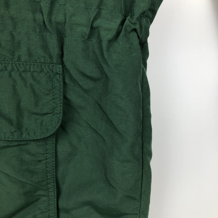 Vintage 80s-90'S Eddie Bauer black tag padded puffer jacket, men's size XL Nylon green type Vintage Second Hand