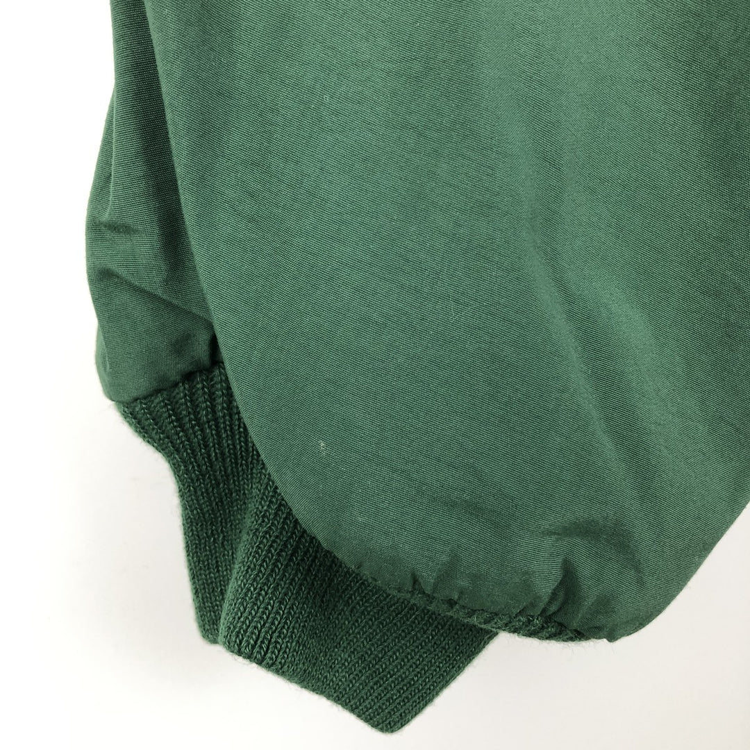 Vintage 80s-90'S Eddie Bauer black tag padded puffer jacket, men's size XL Nylon green type Vintage Second Hand