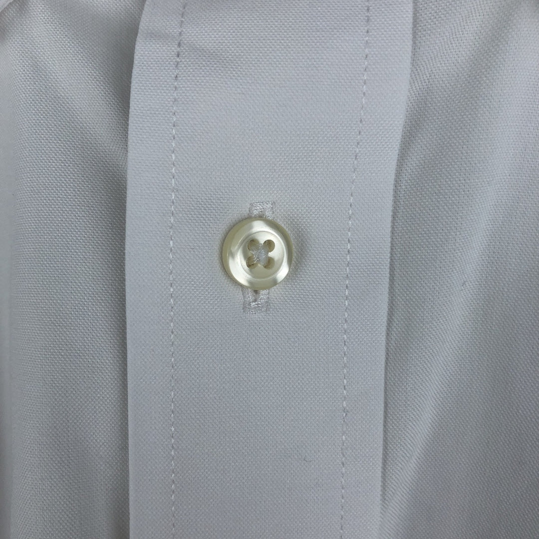 Brooks Brothers 346 long sleeve button-down shirt, men's size L cotton white type Vintage Second Hand