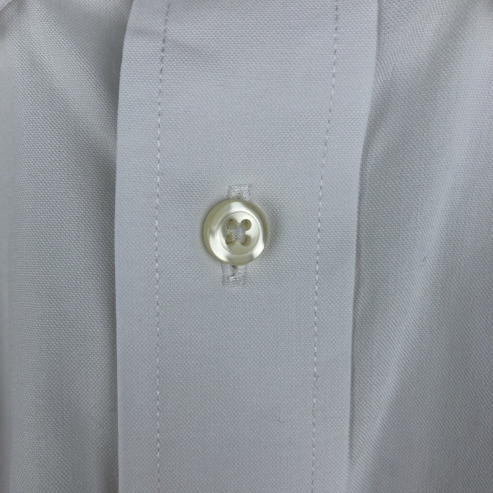 Brooks Brothers 346 long sleeve button-down shirt, men's size L cotton white type Vintage Second Hand